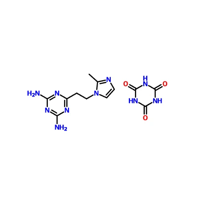 CAS 68490-66-4|1,3,5-triazīns-2,4,6(1H,3H,5H)-trions, kompl. Ar 6-2-(2-metil-1H-imidazol-1-il)etil-1,3,5-triazīnu-2,{ {20}}diamīns (1:1)