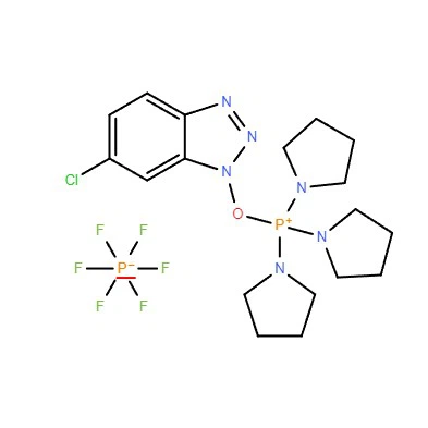 CAS:893413-42-8|(6-Hlor-1H-benzotriazol-1-iloksi)tripirolidīnfosfonija heksafluorfosfāts (TPTDP)