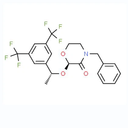 CAS Nr.: 287930-75-0 (2R)-4-benzil-2-[(1R)-1-[3,5-bis(trifluormetil)fenil]etoksi]morfolīns{{ 8}}viens