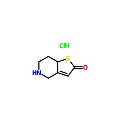 CAS 115473-15-9|5,6,7,7a-tetrahidrotieno[3,2-c]piridīna-2(4H)-ona hidrohlorīds
