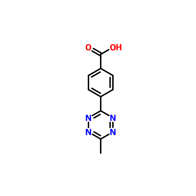CAS 1345866-66-1|4-(6-metil-1,2,4,5-tetrazin-3-il)-benzoskābe
