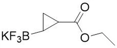 CAS 1612792-88-7 Kālija Rac-((1R,2R)-2-(etoksikarbonil)ciklopropil)trifluorborāts