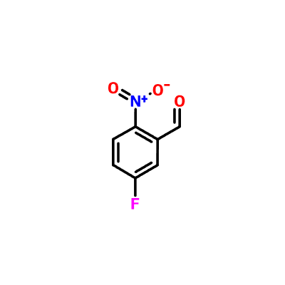 CAS 395-81-3|5-Fluor-2-nitrobenzadehīds