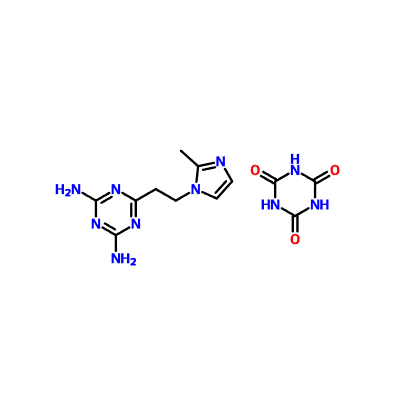 CAS 68490-66-4|1,3,5-triazīns-2,4,6(1H,3H,5H)-trions, kompl. Ar 6-2-(2-metil-1H-imidazol-1-il)etil-1,3,5-triazīnu-2,{ {20}}diamīns (1:1)