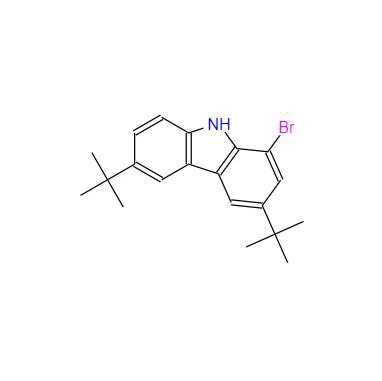CAS: 1357359-52-4丨1-brom-3,6-bis(1,1-dimetiletil)-9H-karbazols