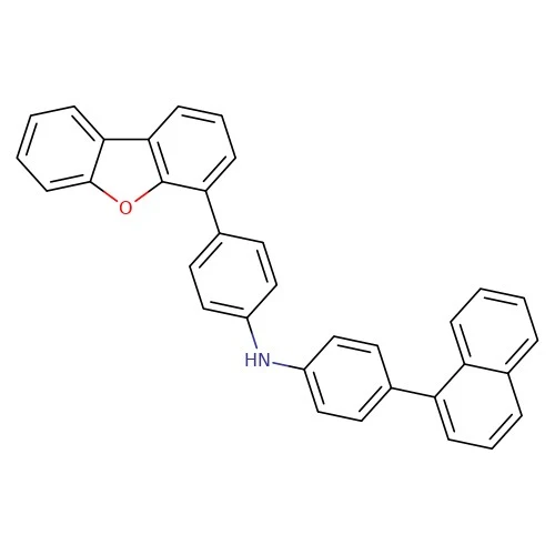 CAS:2097371-73-6|4-(Dibenzo[b,d]furan-4-il)-N-(4-(naftalin-1-il)fenil)anilīns