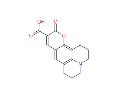 CAS:55804-65-4丨11-Okso-2,3,6,7-tetrahidro-1H,5H,11H-pirāno[2,3- f]pirido[3,2,1-ij]hinolīns-10-karbonskābe