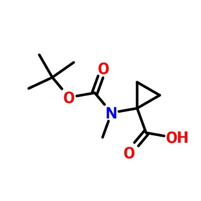 CAS:119145-87-8|1-((terc-butoksikarbonil)(metil)amino)ciklopropānkarbonskābe