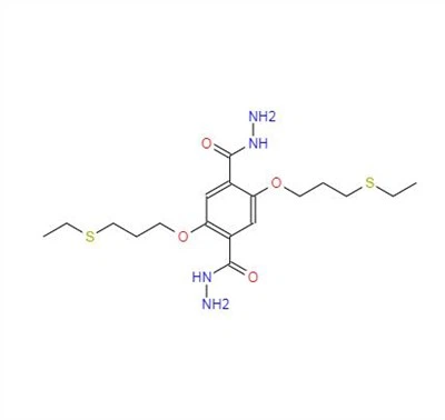 CAS: 1591732-98-7丨2,5-bis(3-(etiltio)propoksi)tereftalohidrazīds